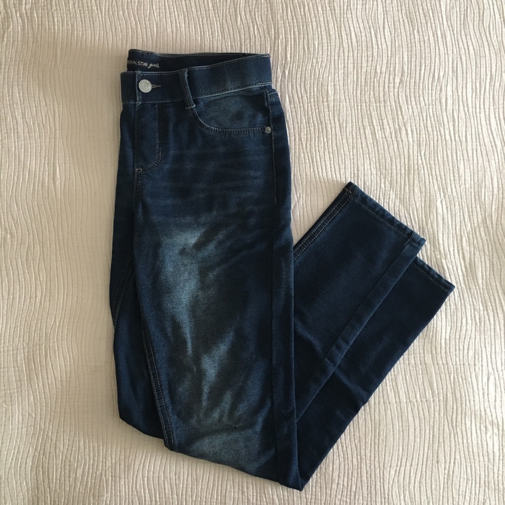 Imperial Star Girls Jeggings - Medium/Dark Wash